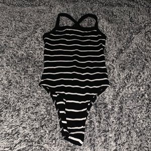 Black n white one peace shirt